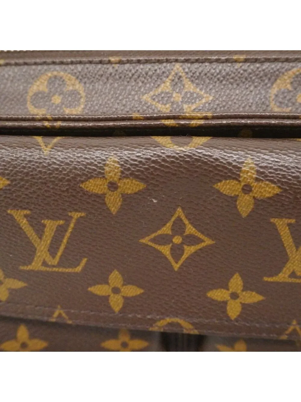 ★SOLD★ Louis Vuitton Shoulder Bag Monogram Viva Cite MM Brown - Picture 7 of 10